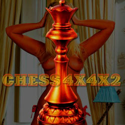 Chess4X4X2 strip mobile game