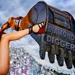 Diamond Digger strip mobile game