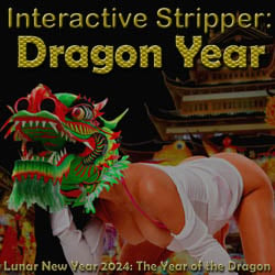 Interactive Stripper: Dragon Year - mobile strip game