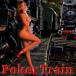 Poker Train strip mobile game