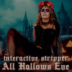 Interactive Stripper: All Hallows Eve - mobile strip game